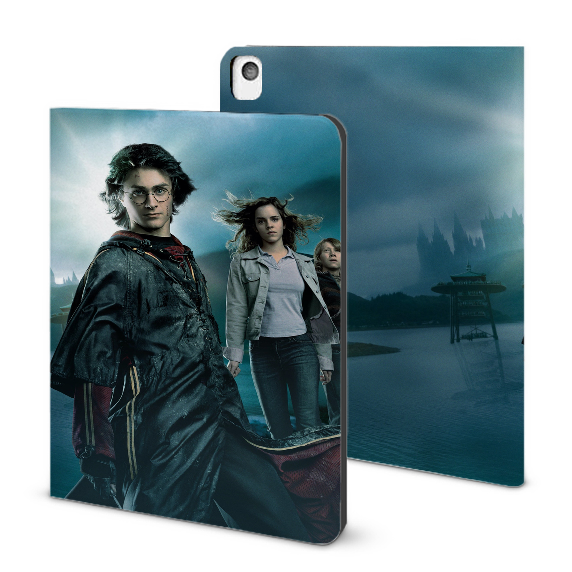 （画像用） Harry Potter ハリー・ポッターシリーズ IPadケース ペンホルダー付き ブックスタイルデザイン